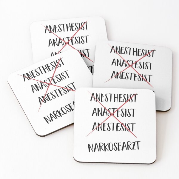 Item preview, anesthetist designed and sold by Vectorqueen.