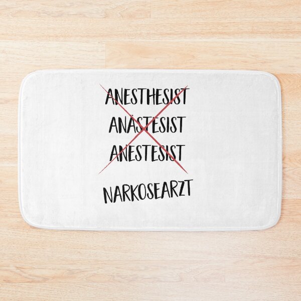 Item preview, anesthetist designed and sold by Vectorqueen.