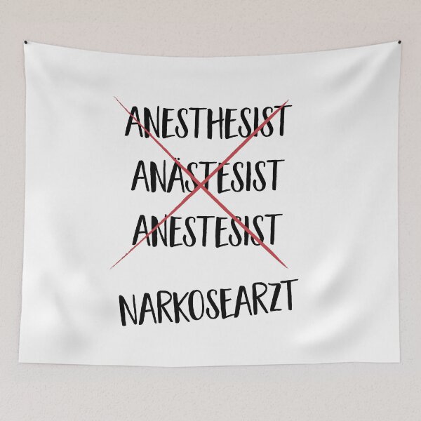 Item preview, anesthetist designed and sold by Vectorqueen.