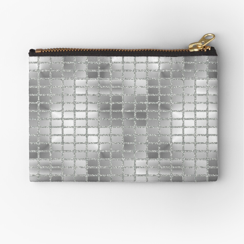 Mirror Ball Zipper Pouch