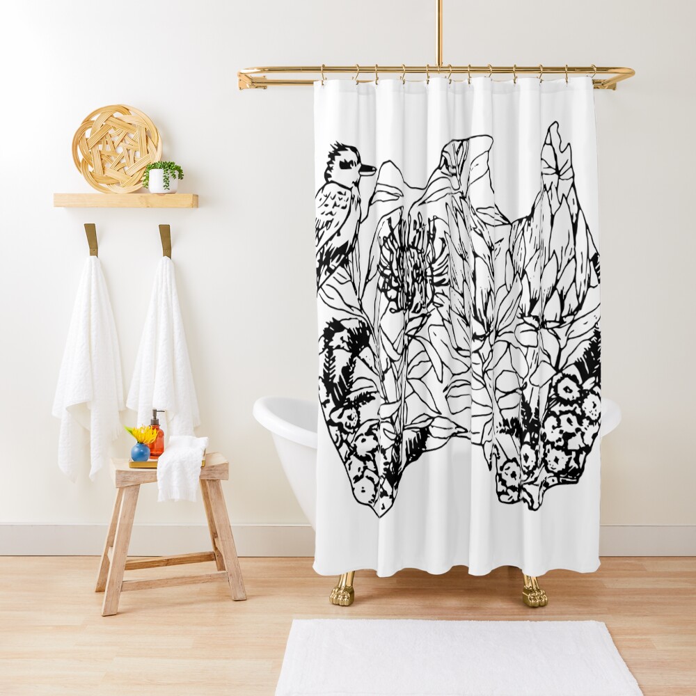 "Australian Flora & Fauna" Shower Curtain for Sale by canaryjane