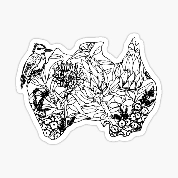 Australian Flora & Fauna Sticker