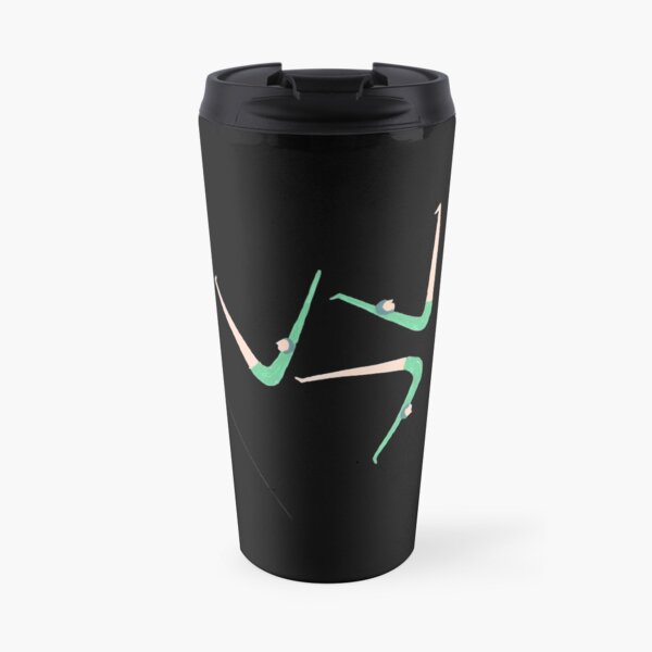 Gymnast retro style Travel Mug