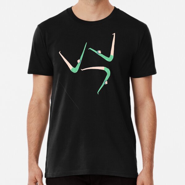 Gymnast retro style Premium T-Shirt