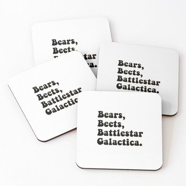 Item preview, Bears, beets, Battlestar Galactica. designed and sold by degelaur.