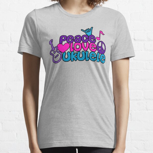 Ukulele Love Peace Essential T-Shirt