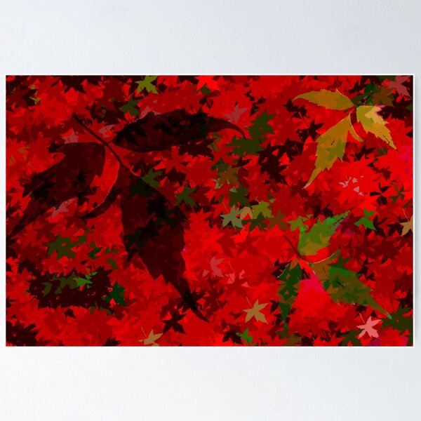 Item preview, Falling leaves designed and sold by Agnes McGuinness.