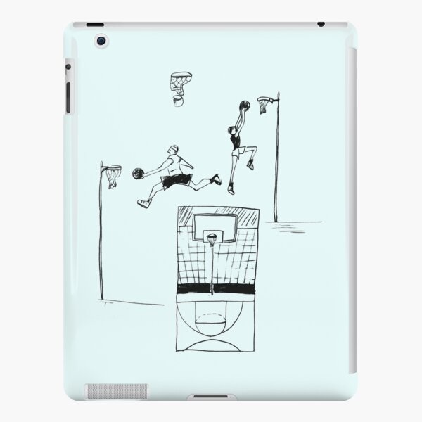 Basketball retro sketch iPad Snap Case