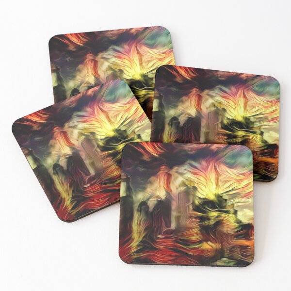 Item preview, Firey Abstract Art designed and sold by Paris Roussos.