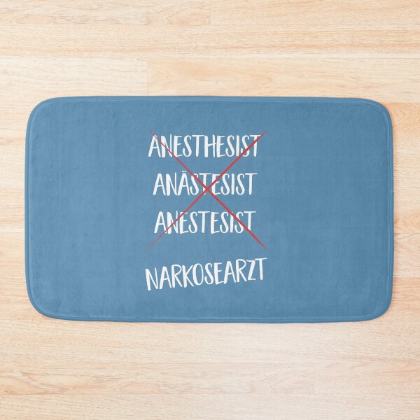 Item preview, anesthetist designed and sold by Vectorqueen.