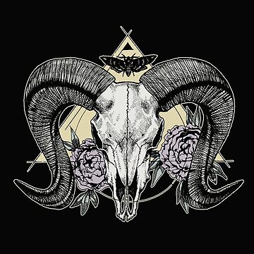 Rams Skull [Black] Essential T-Shirt for Sale by BigLeeBrink