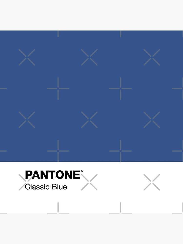 Pantone Classic Blue Farbpalette Blau Tote Bag By Lacato Redbubble