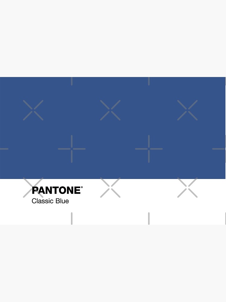 Pantone Classic Blue Farbpalette Blau Laptop Skin By Lacato Redbubble