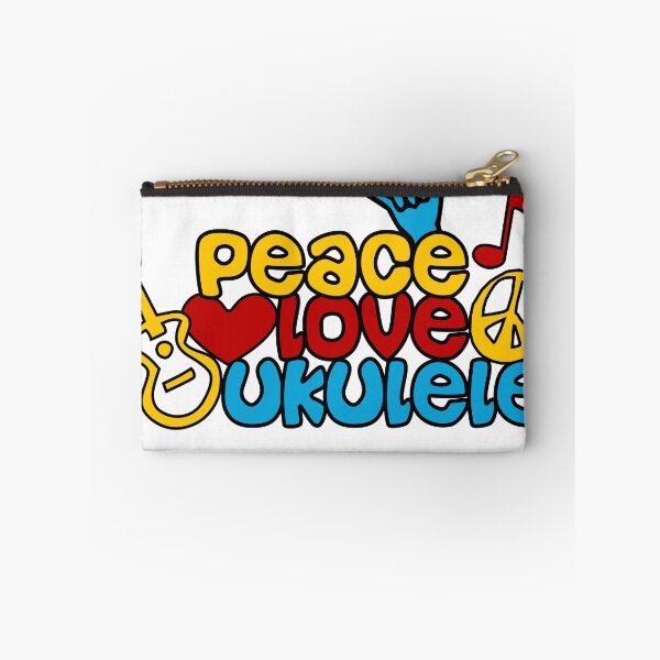 Item preview, Ukulele Love Peace designed and sold by Ukulaliens.