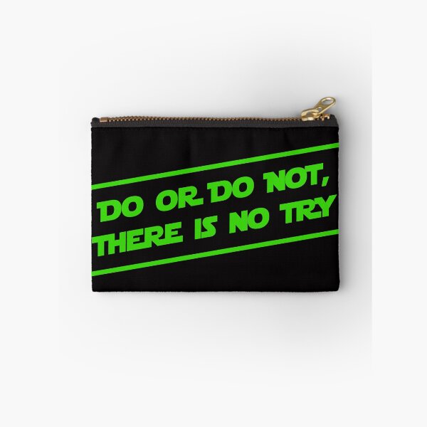 Item preview, Do or do not, there is no try... (All Green) designed and sold by DafyddEm.