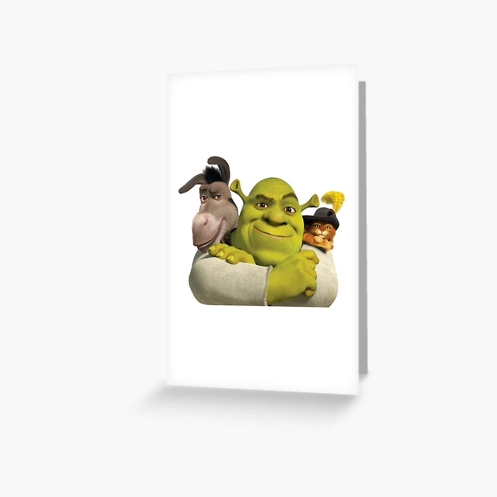 Tarjetas de felicitación for Sale con la obra «Shrek gritando» de  Matthew554a