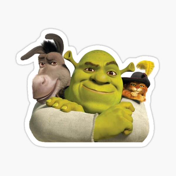 Shrek Kiss-cut Stickers 