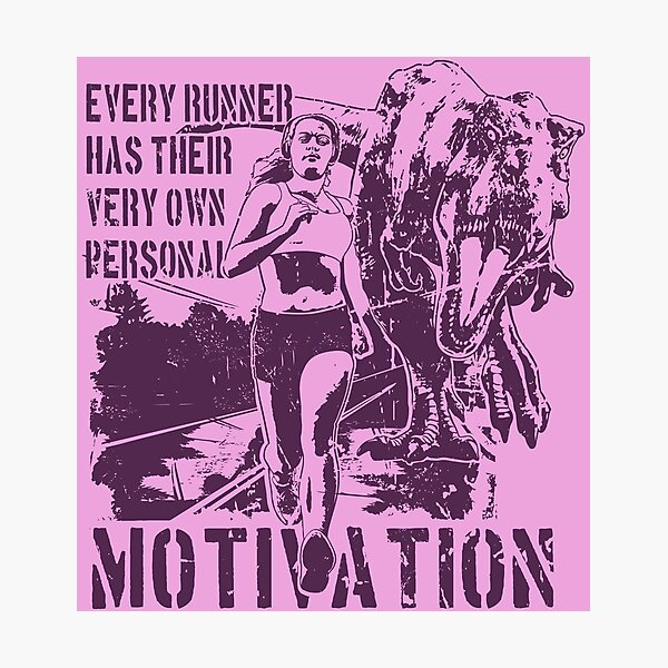 Item preview, Awesome Runner's Motivational Design - for Light Shirts designed and sold by dzdart.