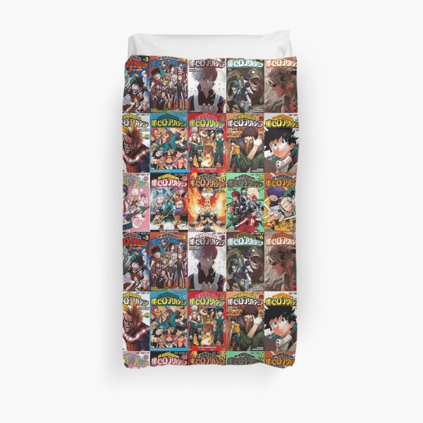 My Hero Academia Cover Collage Housse de couette