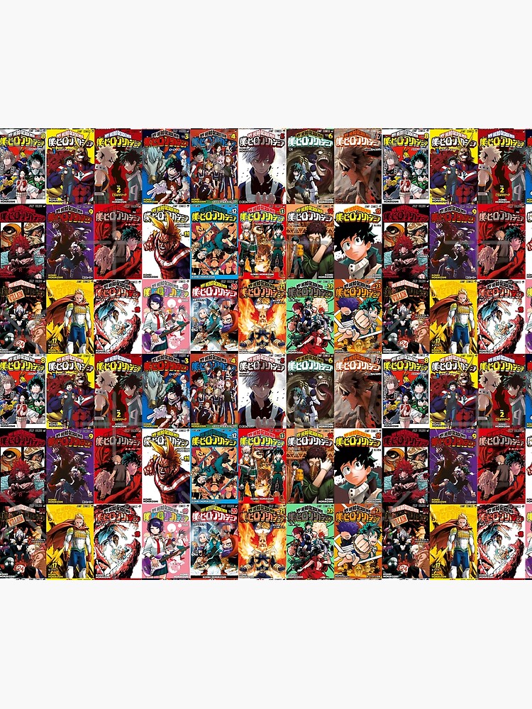 My hero academia Cover Collage by Akolytus