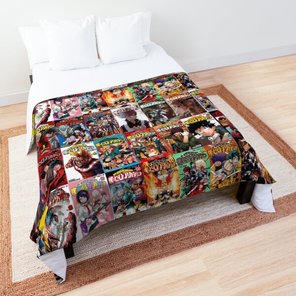 My hero academia Cover Collage Comforter