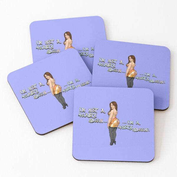 Item preview, I'm not a beauty queen, I'm a booty queen! 04 designed and sold by PinUpsandPulp.