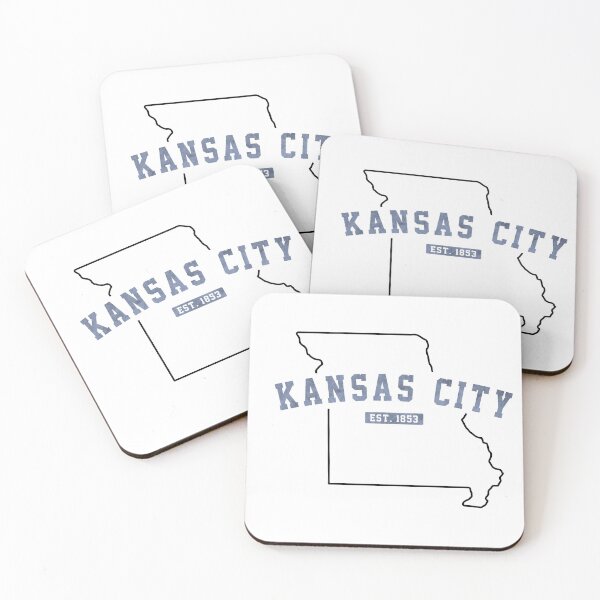 Kansas City, Missouri Coasters (Set of 4)