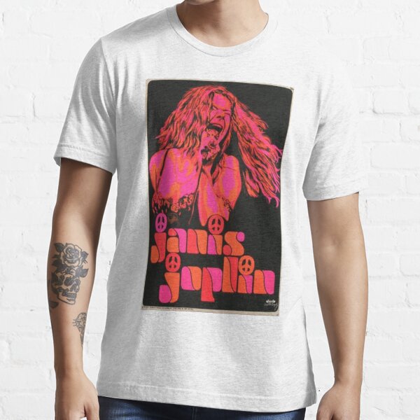 "Janis Joplin Vintage Poster" Tshirt for Sale by Lboy7 Redbubble