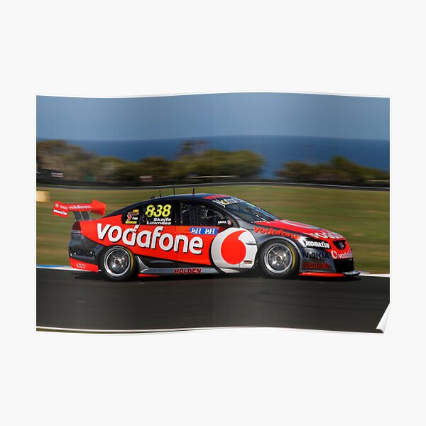Vodafone, Skaife/Lowndes, Phillip Island 2011 Poster