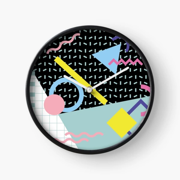 80s ポストモダン CITIZEN　デスククロック　Memphisデザイン 80s ポストモダン CITIZEN デスククロック Memphisデザイン