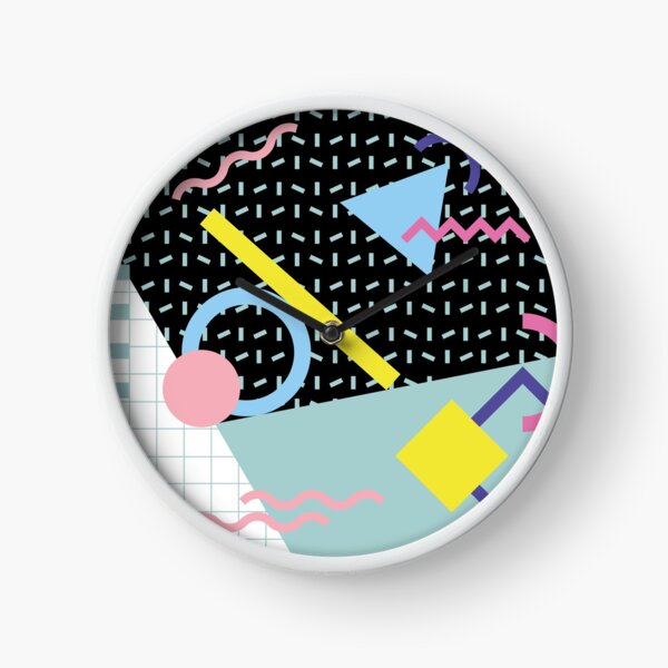 80s ポストモダン CITIZEN　デスククロック　Memphisデザイン 新商品 1980年代のポストモダンを代表するデザイン集団