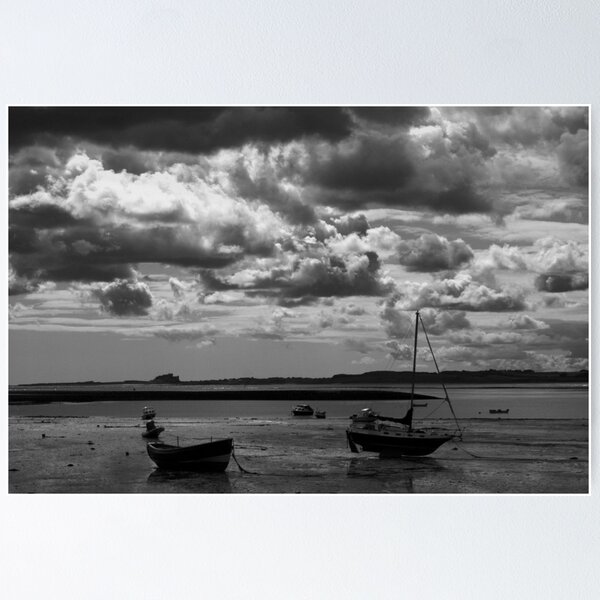 Item preview, Boats at Lindisfarne designed and sold by Agnes McGuinness.