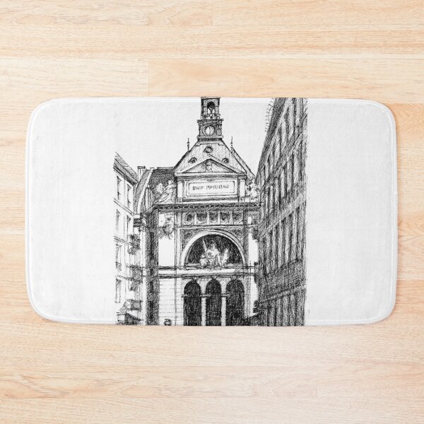 Item preview, Paris Heritage Bank Architecture designed and sold by Dai Wynn Fine Art.