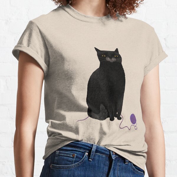 Black Cat Classic T-Shirt