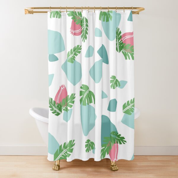 Ivysaur Pattern  Shower Curtain