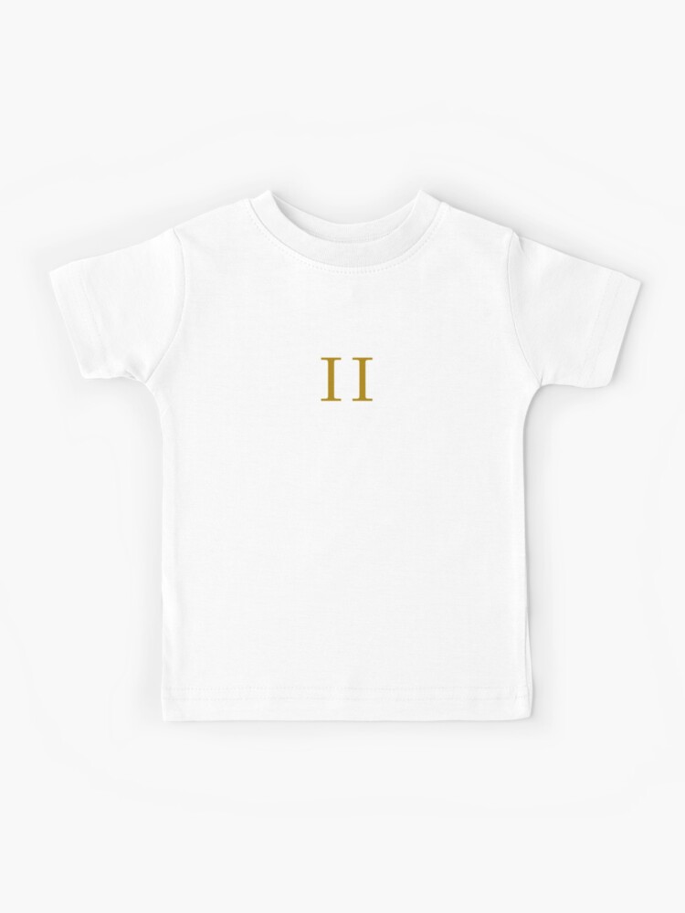 roman numerals t shirt