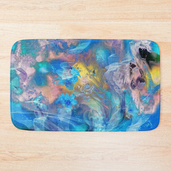 Item preview, Pattern Botanical Yellow-Aqua designed and sold by runati.