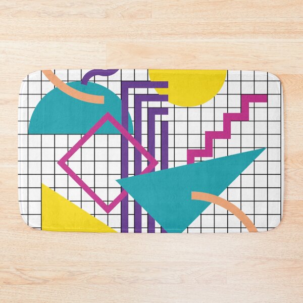 Item preview, Memphis Pattern - 80s Retro White designed and sold by GraphicWave.