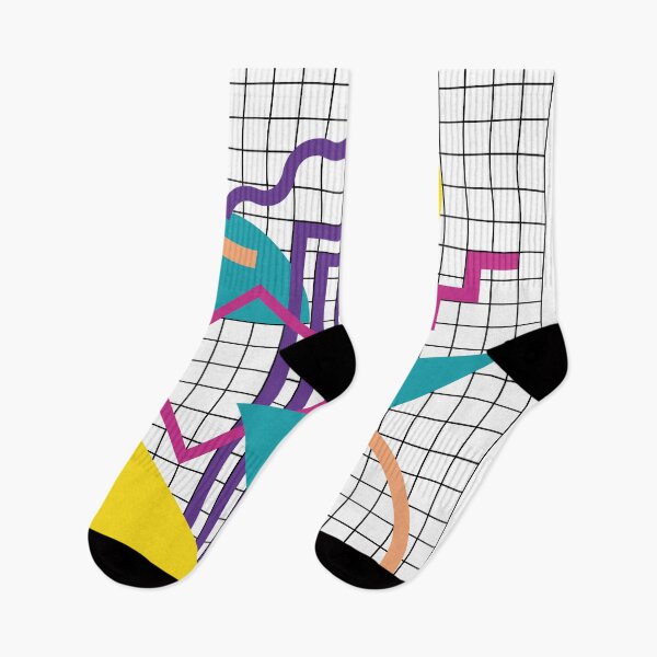 Item preview, Memphis Pattern - 80s Retro White designed and sold by GraphicWave.