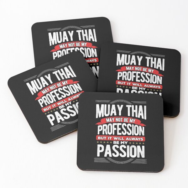 Item preview, Muay Thai May Not Be My Profession But Its My Hobby graphic designed and sold by RedmonsDesigns.