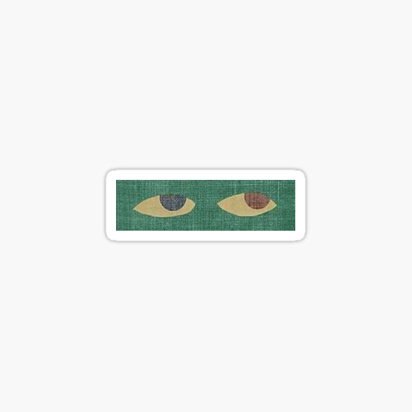 saint motel voyeur eyes Sticker