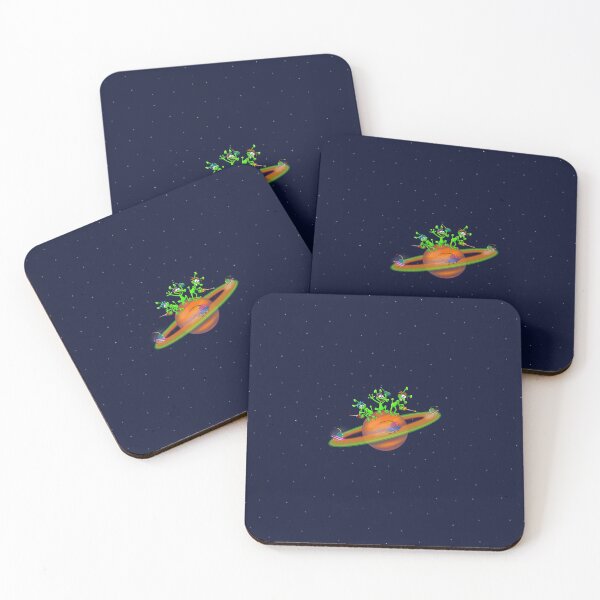 Item preview, Cool Martians playing in Saturn. Happy aliens designed and sold by AnnieLonghi.