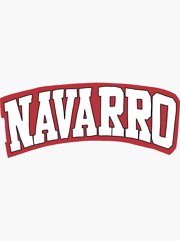 "navarro cheer" Sticker for Sale by jessrenee Redbubble