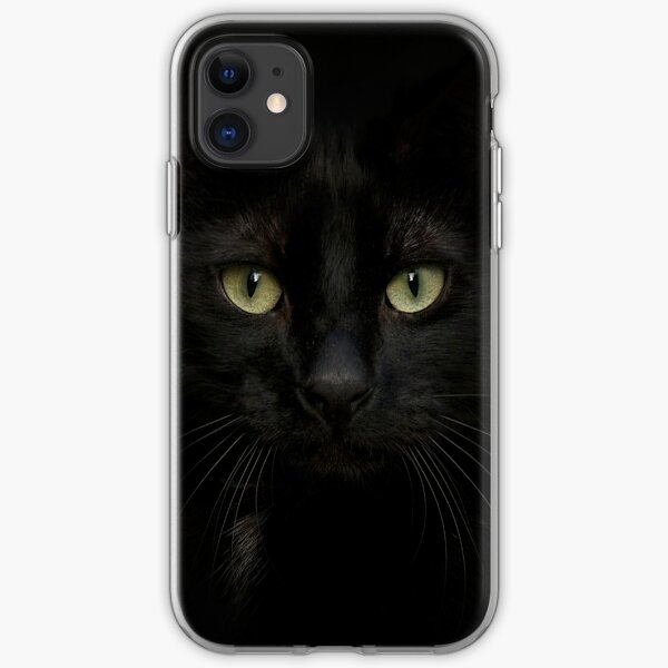 Black on Black.. iPhone Soft Case