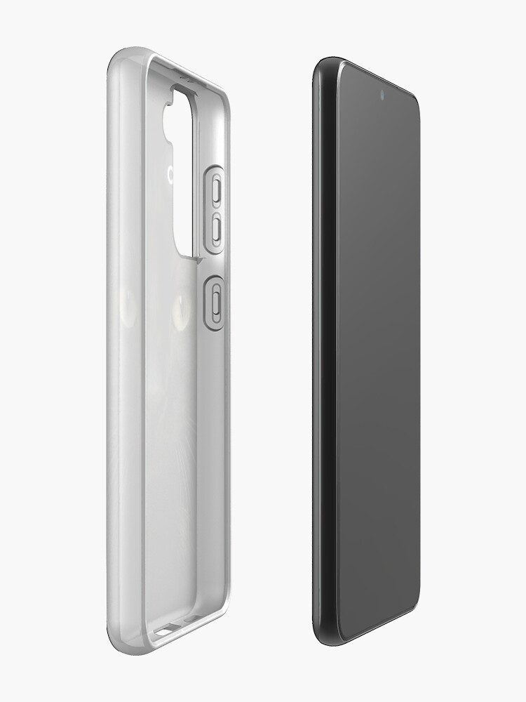 Alternate view of Black on Black.. Case & Skin for Samsung Galaxy