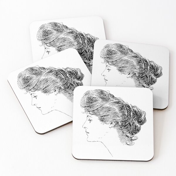 Item preview, Gibson Girl Profile designed and sold by banditjoj.