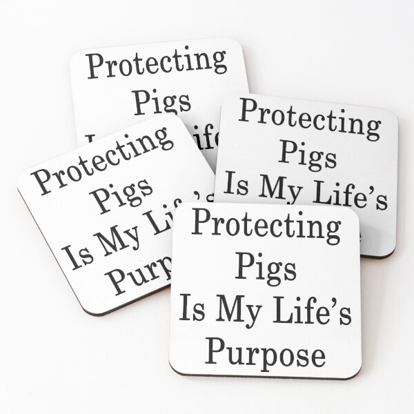 Item preview, Protecting Pigs Is My Life's Purpose designed and sold by supernova23.