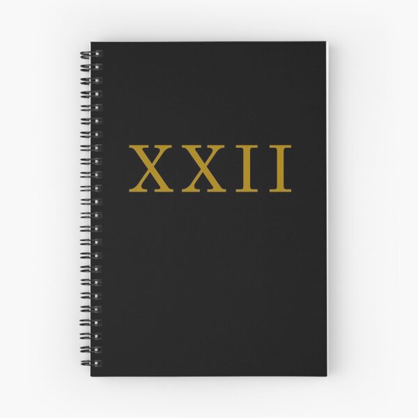 Item preview, Roman Numeral 22 | Roman Numeral XXII | Roman Numerals in Gold designed and sold by Mediterranean Summer.