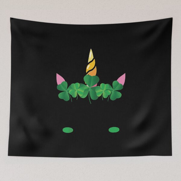 Item preview, Rainbow Unicorn St Patricks Day 8 9 10 12 Girls designed and sold by KiteOfWind.