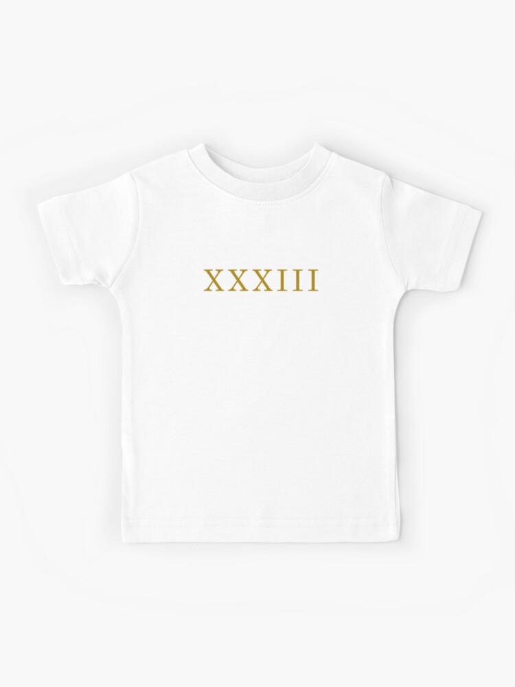 roman numeral shirt